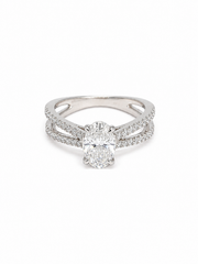 Secret Eternity 65 Pointer Lab Diamond Ring