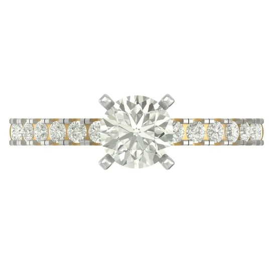 Lumo lab grown diamond fancy ring
