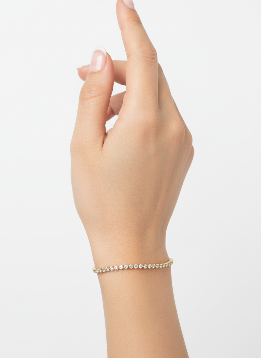 Meilin 25 Pointer Lab Diamond Bracelet – Timeless & Stunning