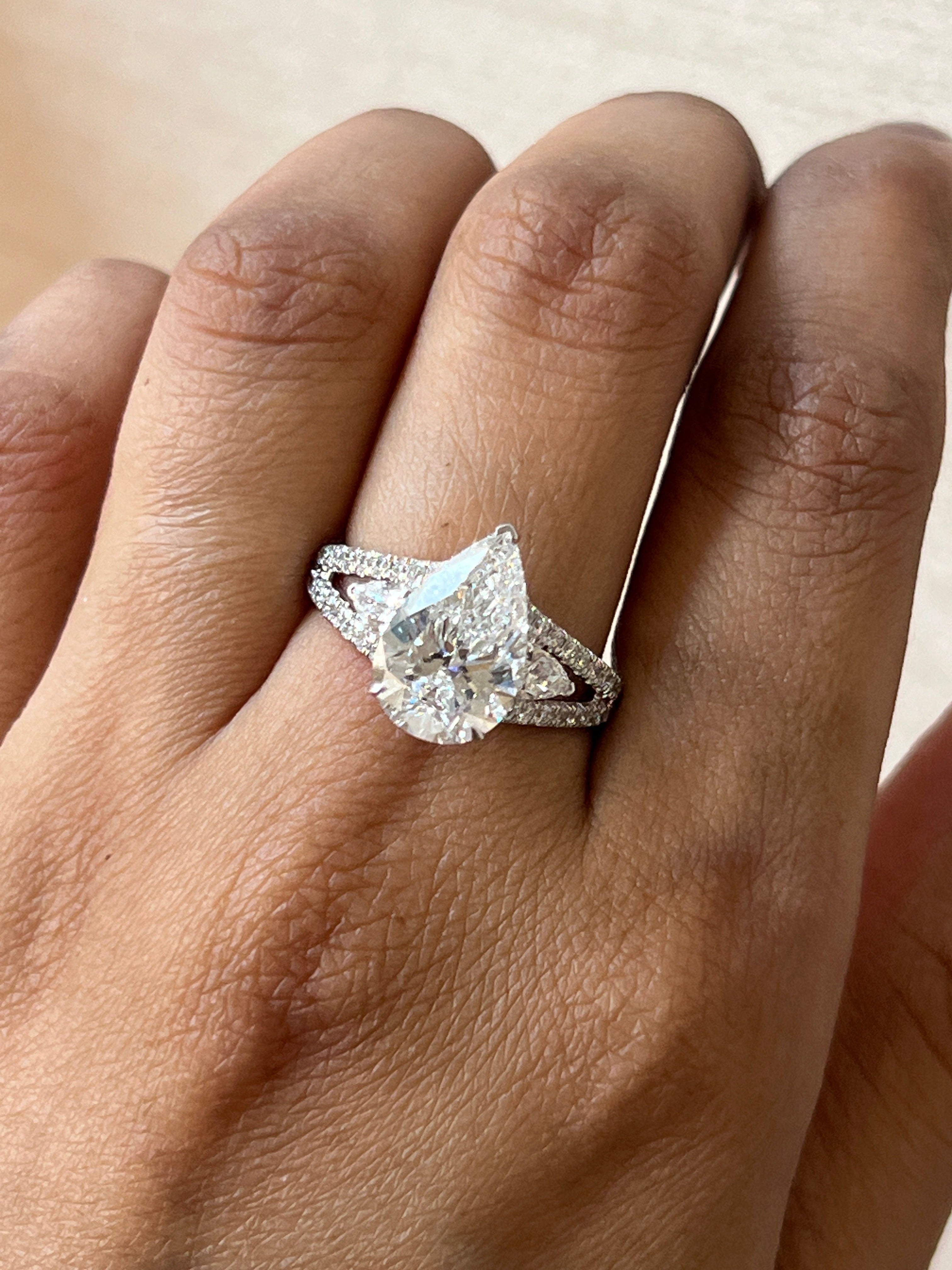 Dione 3ct Lab Grown Diamond Ring – Timeless & Sustainable - Fiona Diamonds - Fiona Diamonds