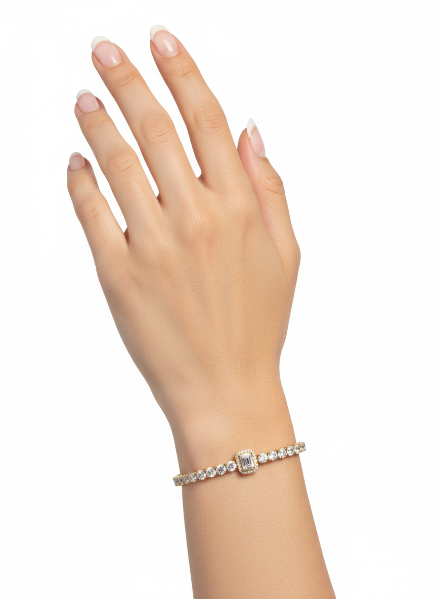 Velvet Arc Lab Diamond Bracelet