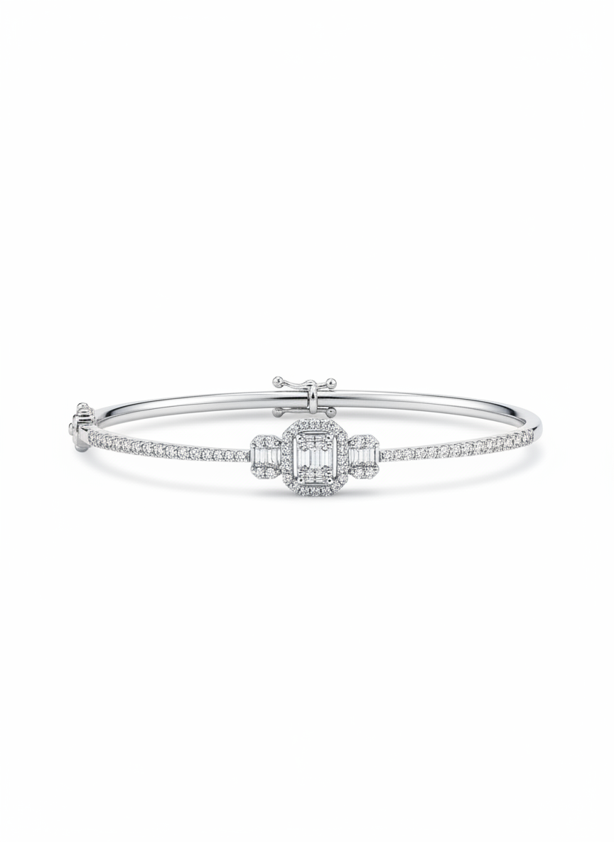 Echo Petal Lab Diamond Bracelet