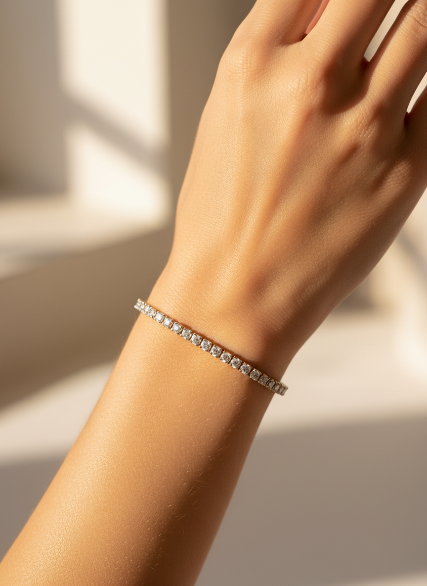 Serene Glow Lab Diamond Bracelet