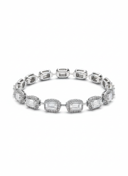 Lingling Lab Diamond Bracelet - Dainty Radiance