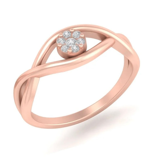 Lusha lab diamond ring for women