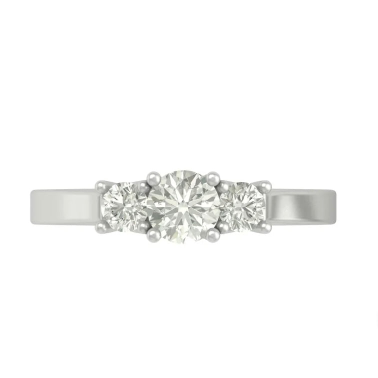 Load image into Gallery viewer, Glimmer lab diamond ring for women

