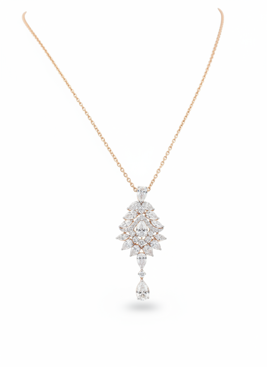 Tamrynn Lab Diamond Pendant - Sophisticated Elegance
