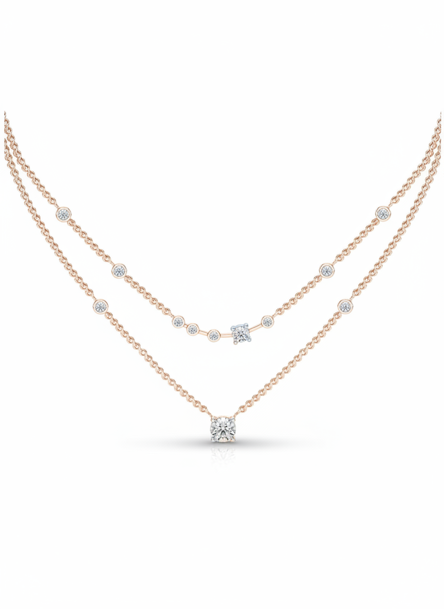 Faeliryn Lab Diamond Pendant – Unique & Stylish