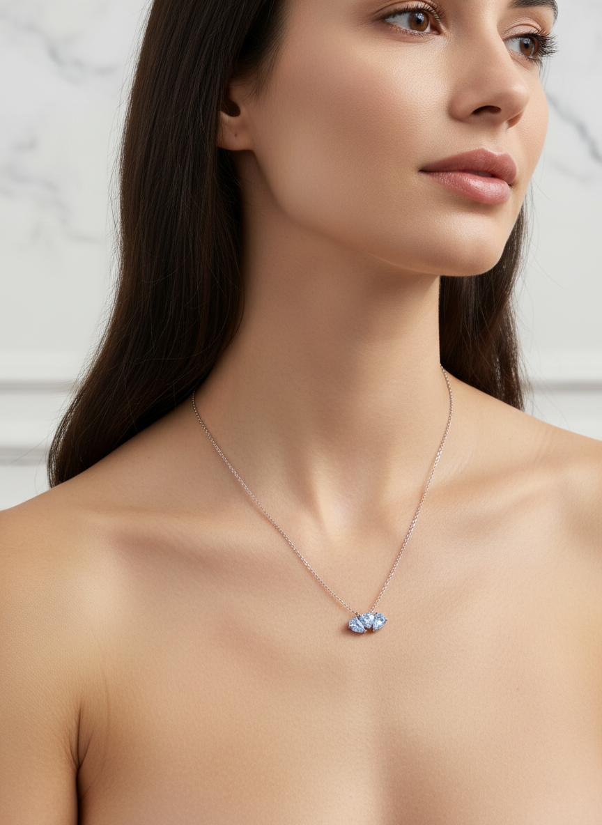 Rani Edge Lab Diamond Pendant