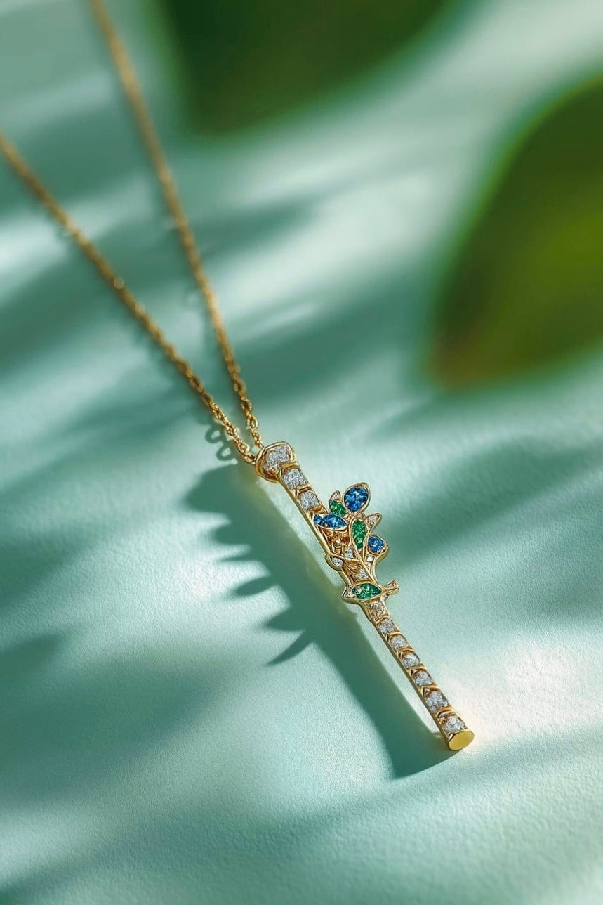 Kanha Gopal Lab Diamond Pendant - Fiona Diamonds - Fiona Diamonds