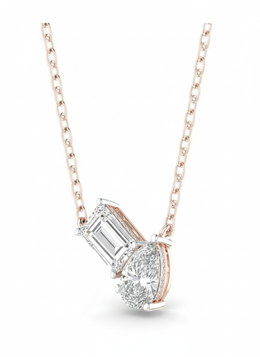 Talyra Lab Diamond Pendant – Timeless Elegance