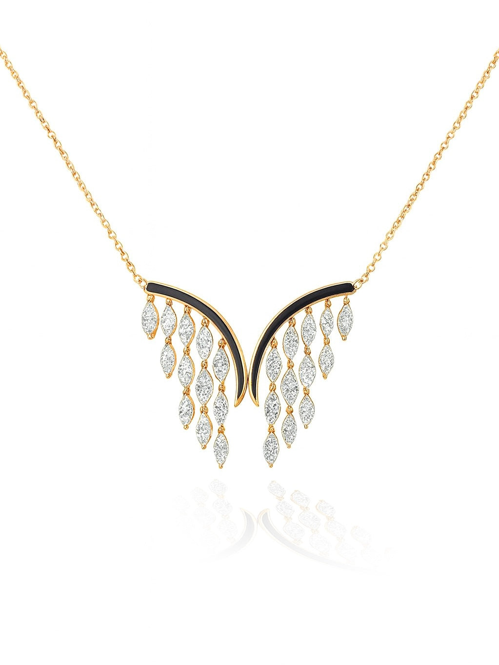 Elira Flame Lab Diamond Pendant