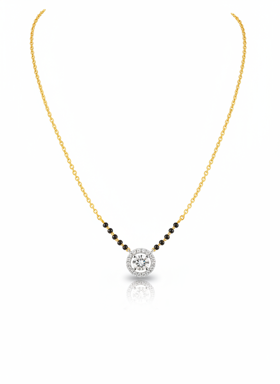 Grace Lab Diamond Mangalsutra