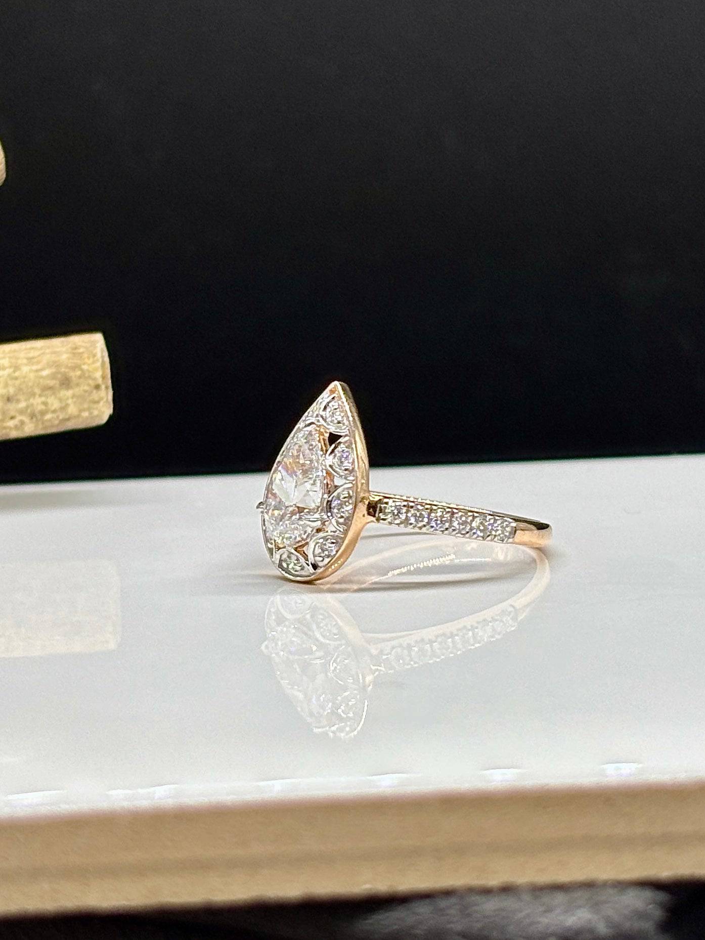 Triumph Lab Grown Diamond Ring - Radiant & Stylish - Fiona Diamonds - Fiona Diamonds