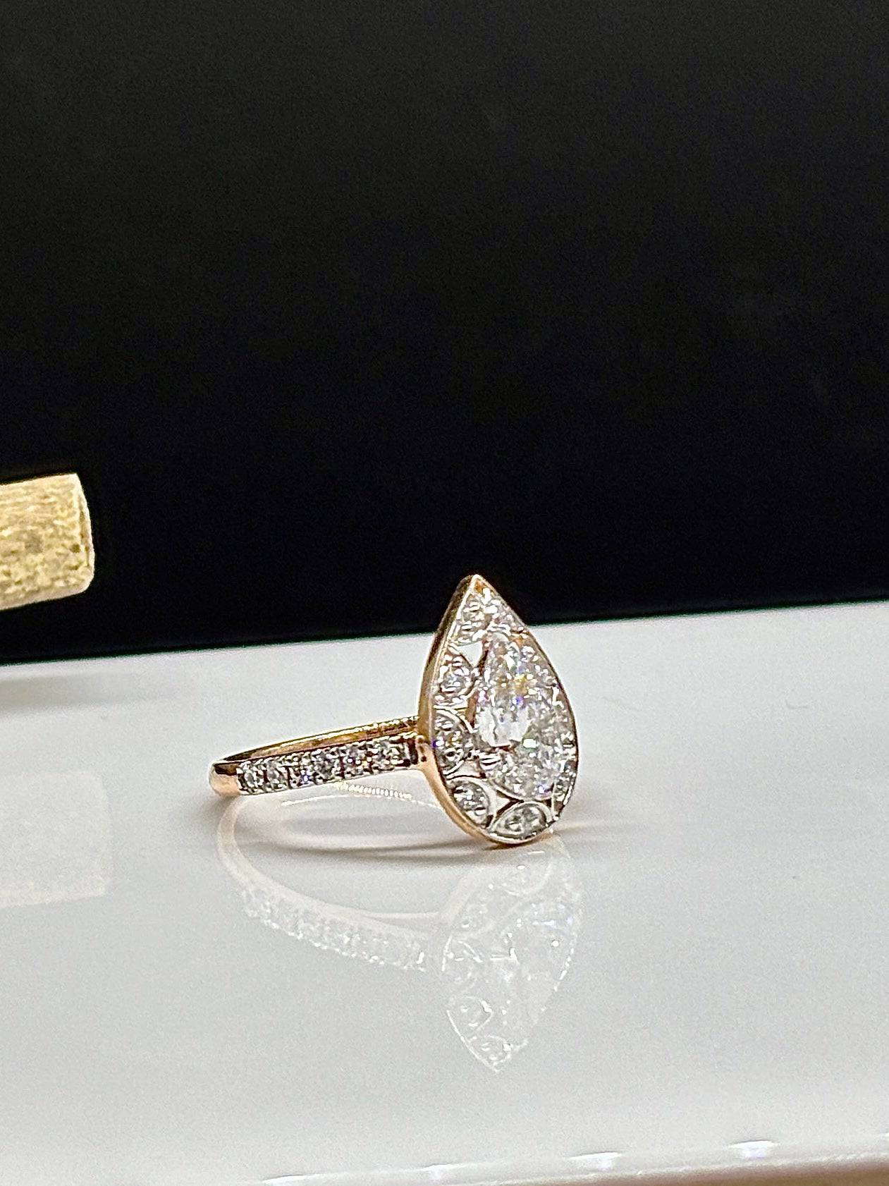 Triumph Lab Grown Diamond Ring - Radiant & Stylish - Fiona Diamonds - Fiona Diamonds