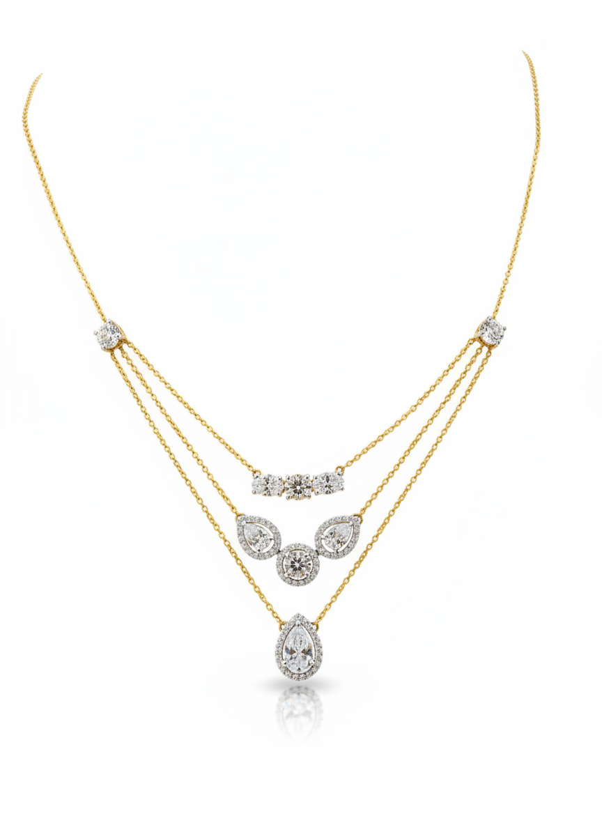 Eternal Charm Lab Diamond Necklace - Fiona Diamonds - Fiona Diamonds