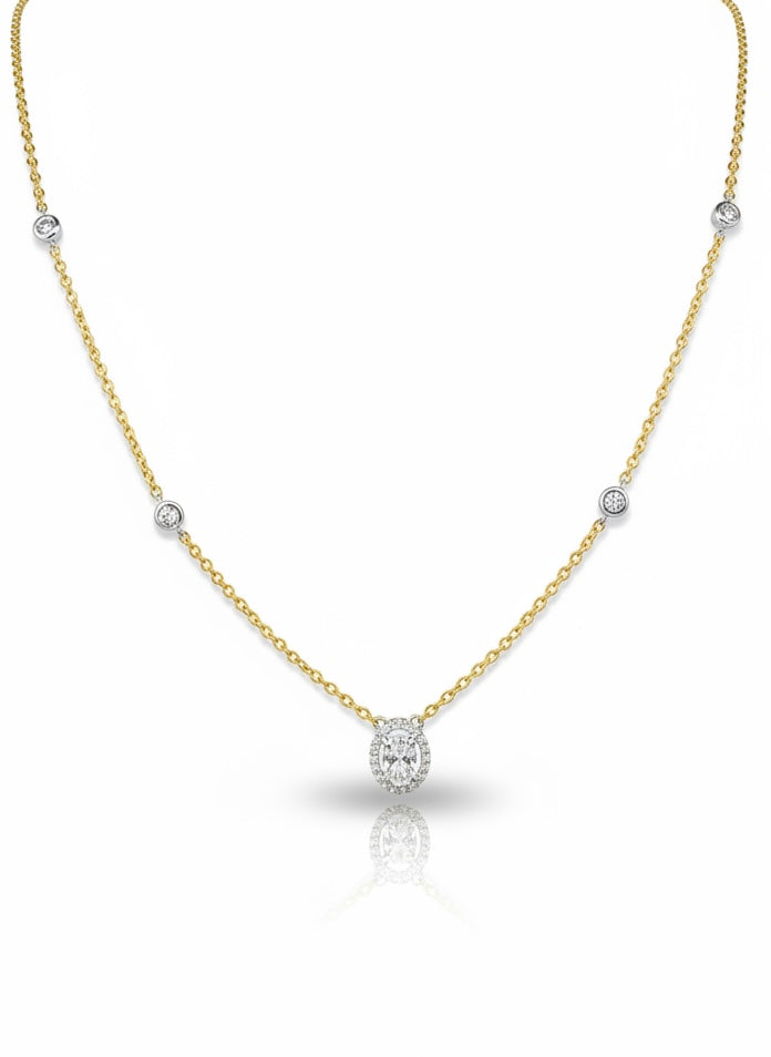 Mea Cloud Lab Diamond Necklace