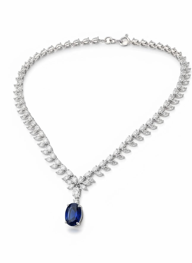 Seraphina Lab Diamond Necklace - Graceful Radiance