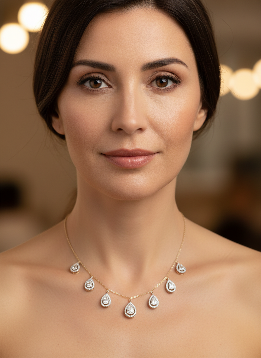 Starlight Glow Lab Diamond Necklace