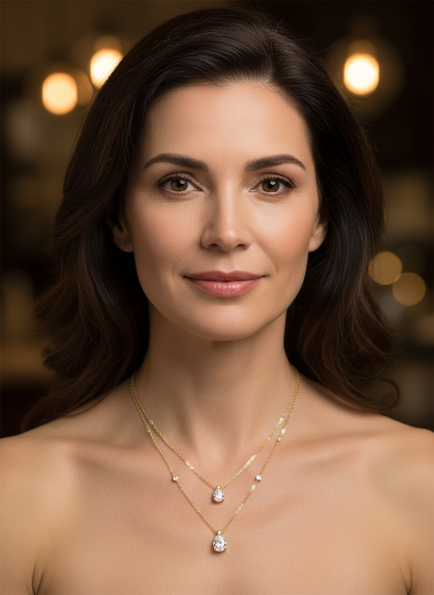 Celestial Glow Lab Diamond Necklace