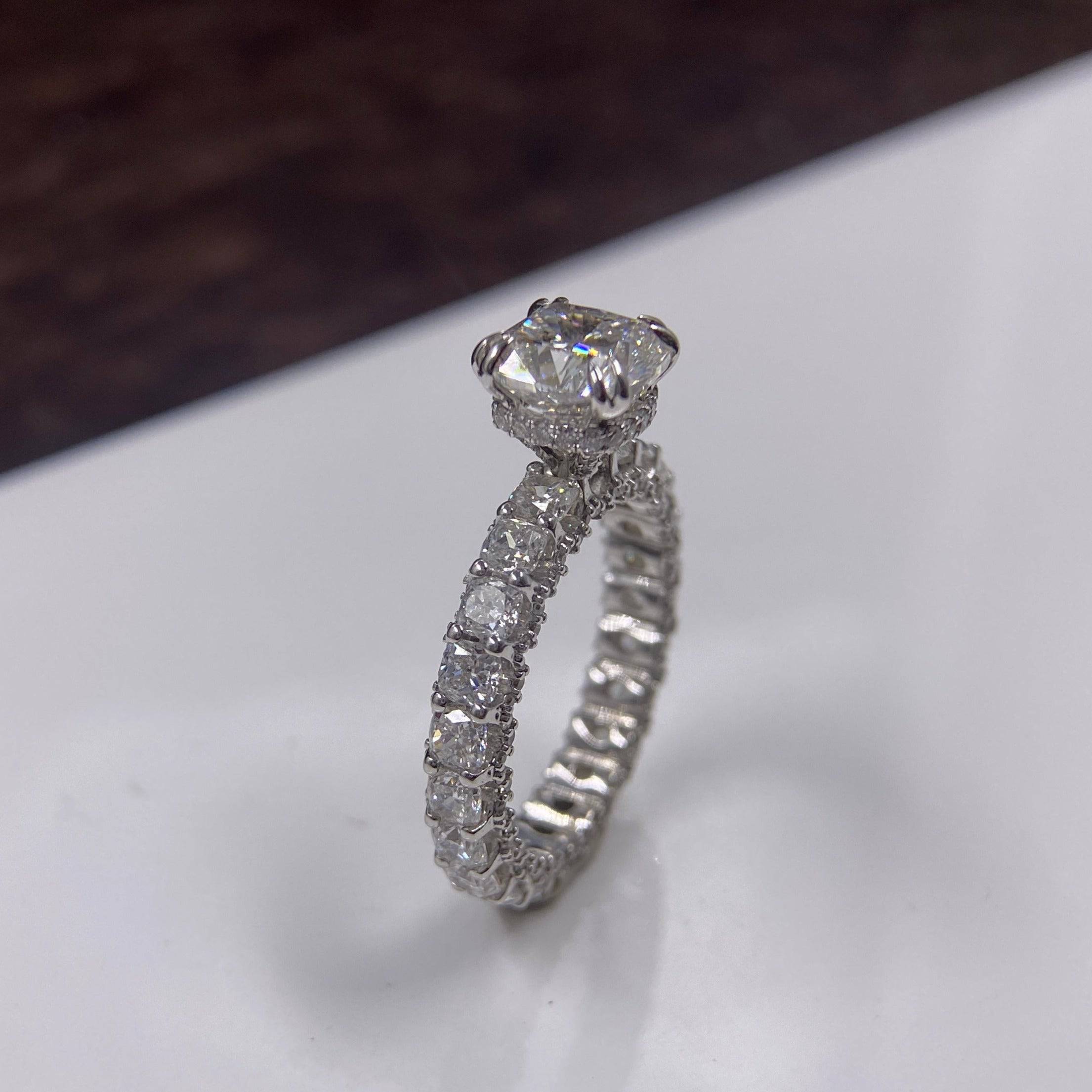 Sonnet Lab Diamond Ring - Fiona Diamonds - Fiona Diamonds