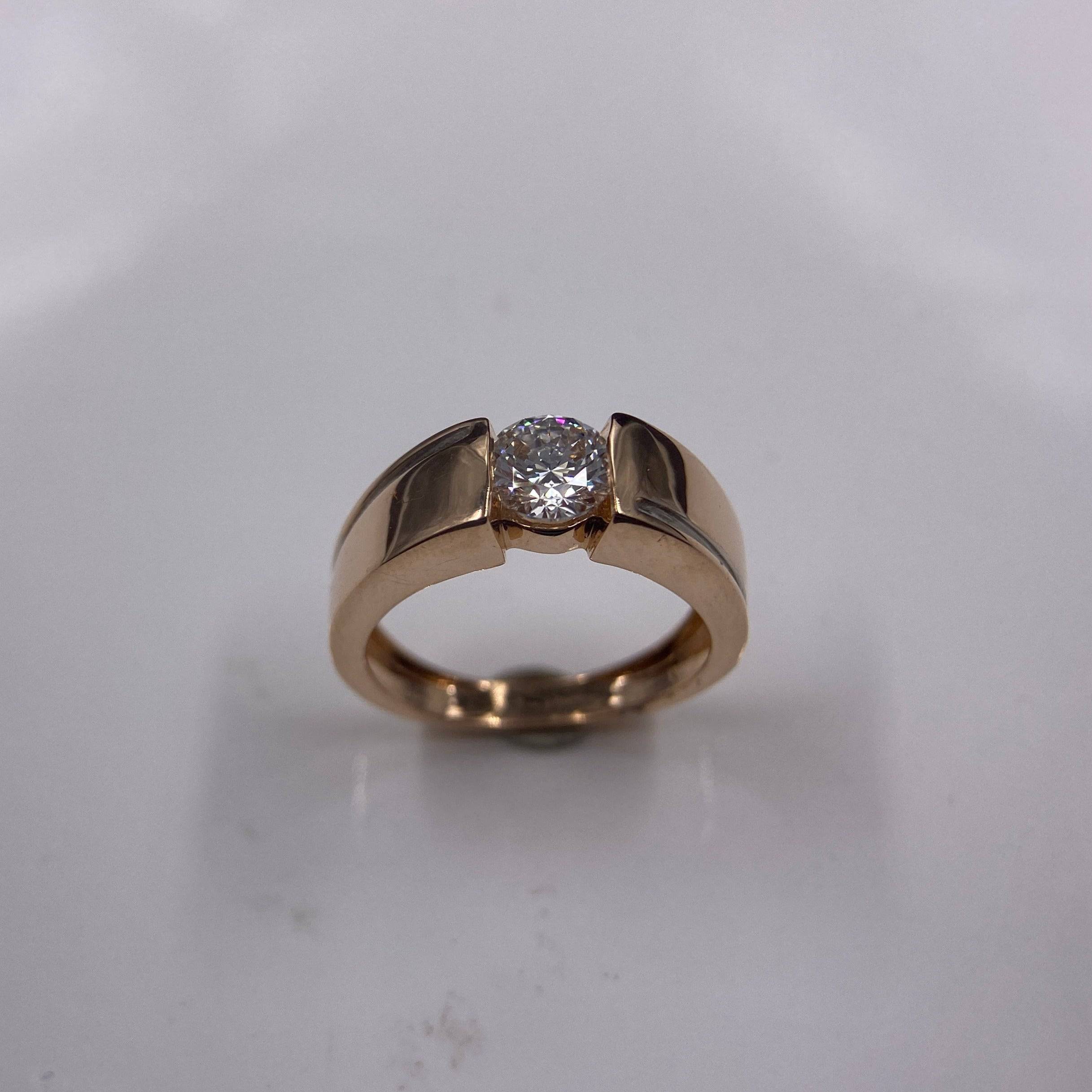Dhriti Lab Diamond Ring - Fiona Diamonds - Fiona Diamonds