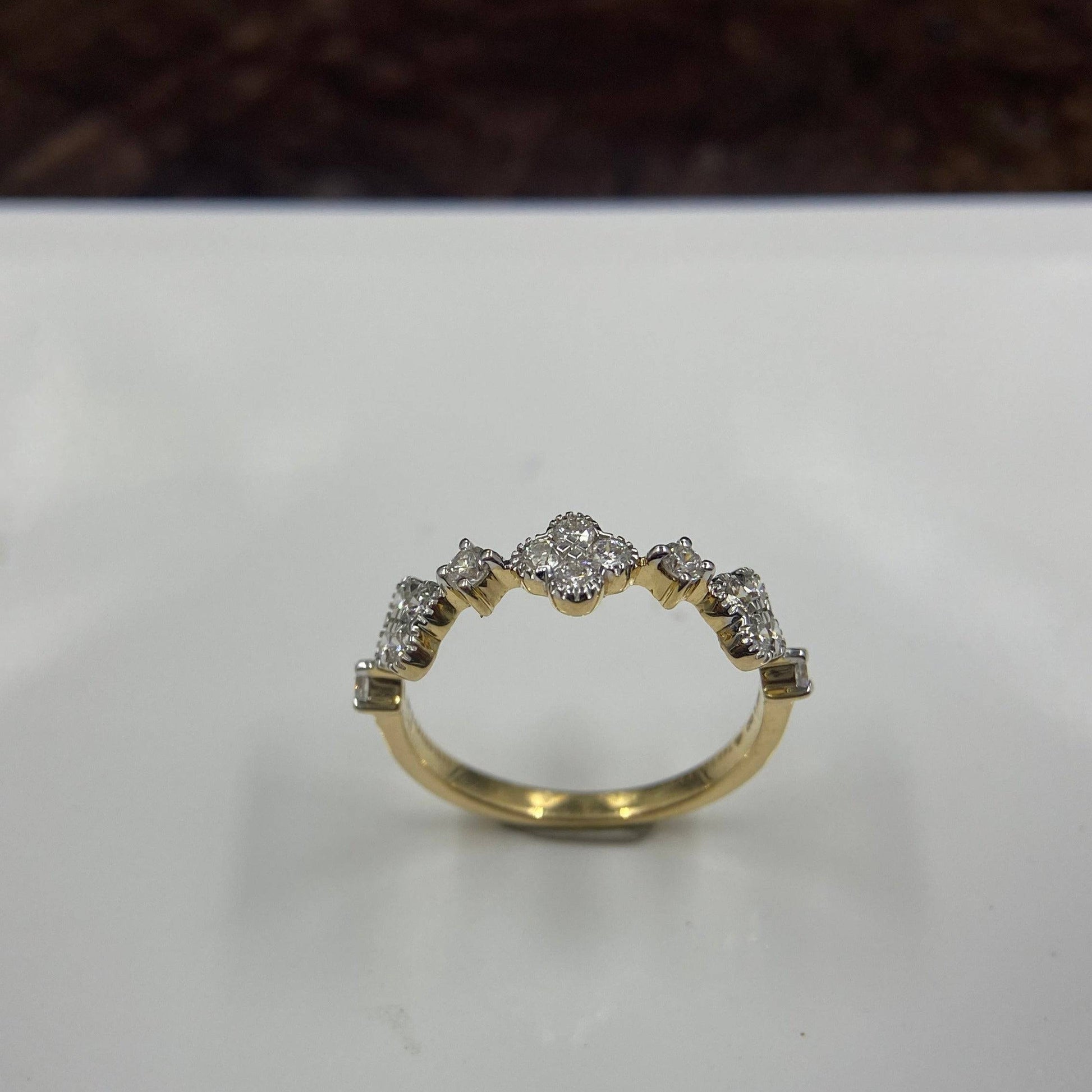 Mellifluous Lab Diamond Ring - Fiona Diamonds - Fiona Diamonds