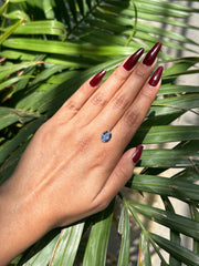 Lab Grown Light blue sapphire Oval Shape 2.12ct | Exquisite Gemstones - Fiona Diamonds - Fiona Diamonds