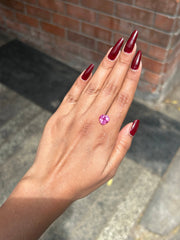 Lab Grown Pink sapphire Heart Shape 3.61ct | Exquisite Gemstones - Fiona Diamonds - Fiona Diamonds