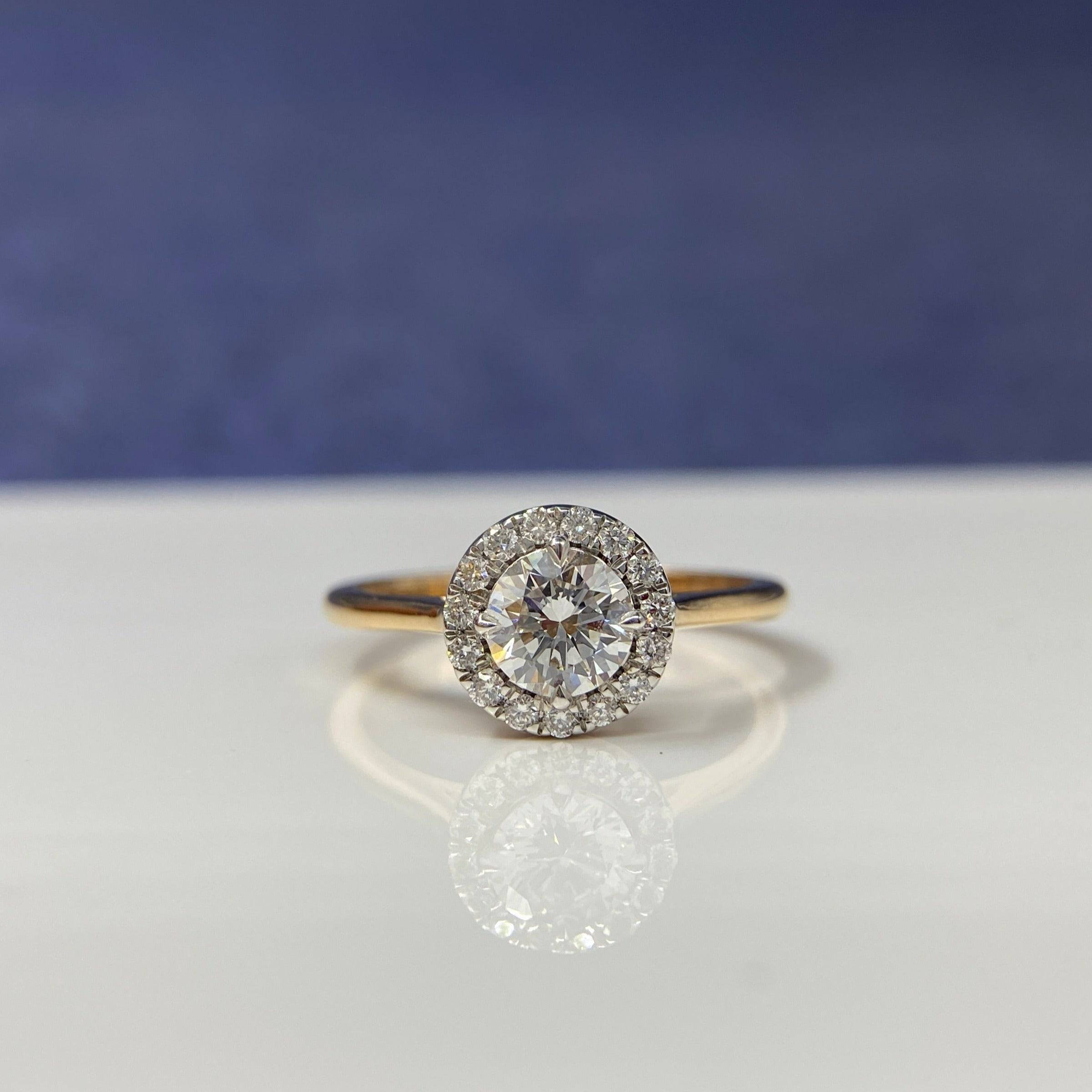 Majestad 56 Pointer Lab Grown Diamond Ring - Majestic Elegance - Fiona Diamonds - Fiona Diamonds