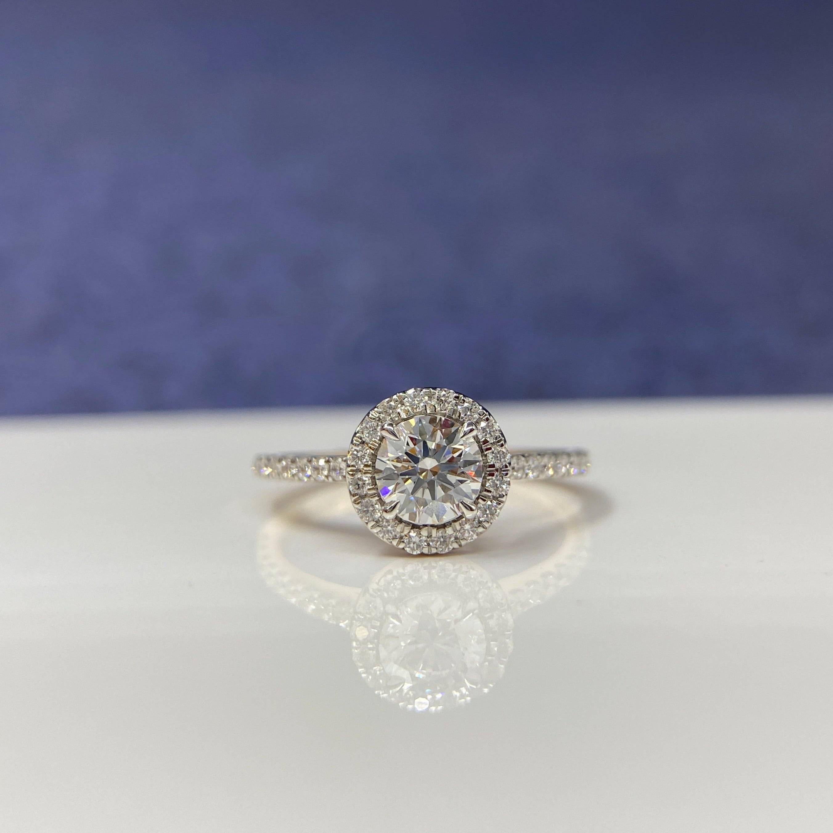 Fina 58 Pointer Lab Grown Diamond Ring - Fine Elegance - Fiona Diamonds - Fiona Diamonds