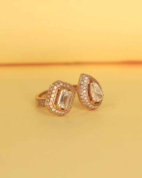 Vynesse Lab Diamond Ring - Sophisticated Grace - Fiona Diamonds - Fiona Diamonds