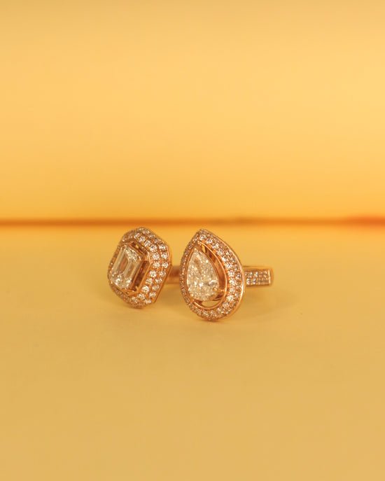 Vynesse Lab Diamond Ring - Sophisticated Grace - Fiona Diamonds - Fiona Diamonds