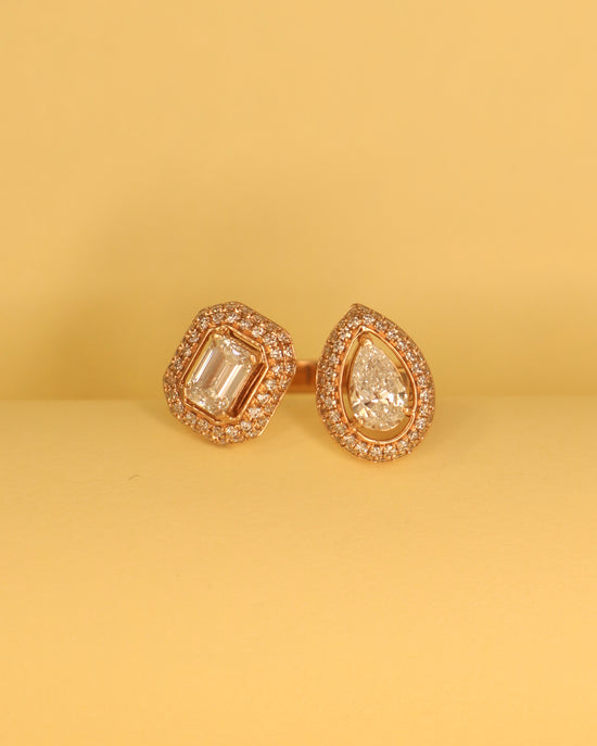 Vynesse Lab Diamond Ring - Sophisticated Grace - Fiona Diamonds - Fiona Diamonds