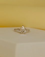 Elvielle 1.5ct Lab Grown Diamond Ring – Radiant & Chic - Fiona Diamonds - Fiona Diamonds