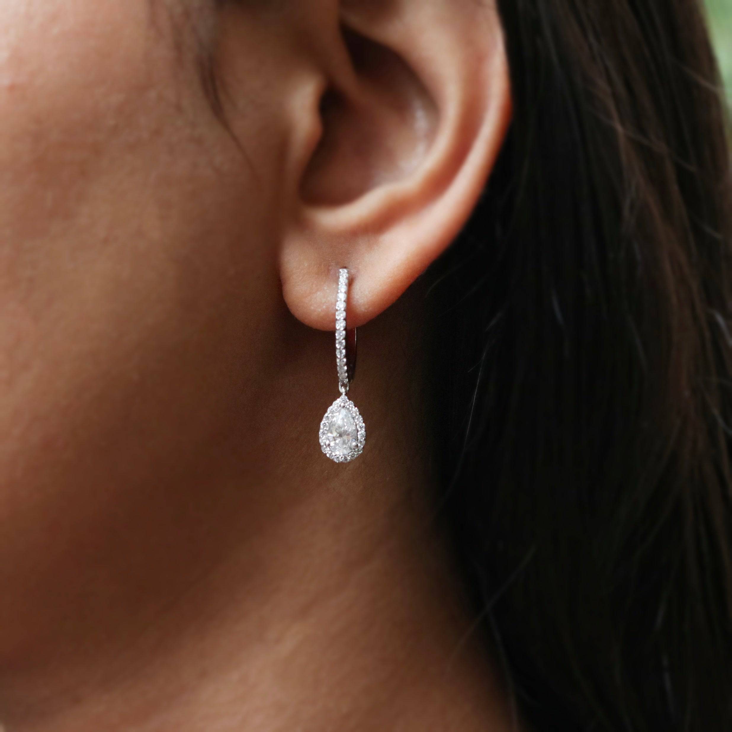 Konan Lab Diamond Earring - Fiona Diamonds - Fiona Diamonds