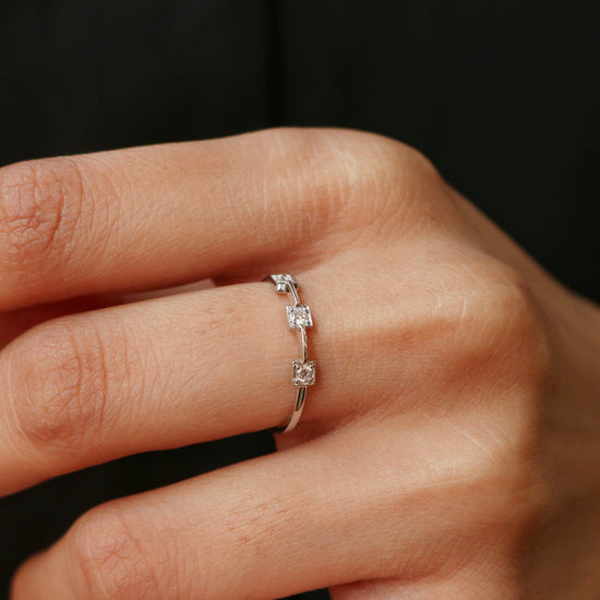 Aachal Lab Diamond Ring - Fiona Diamonds - Fiona Diamonds