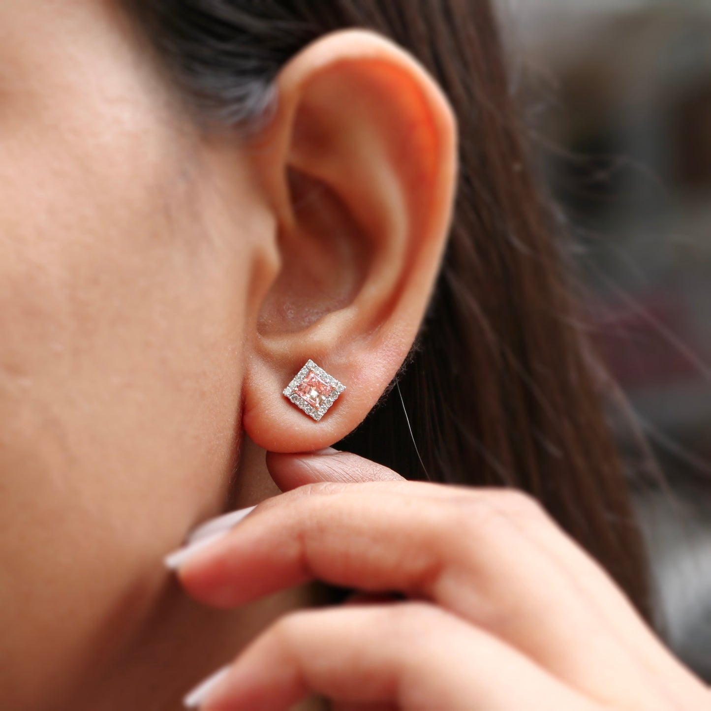 Elyx Lab Diamond Earring