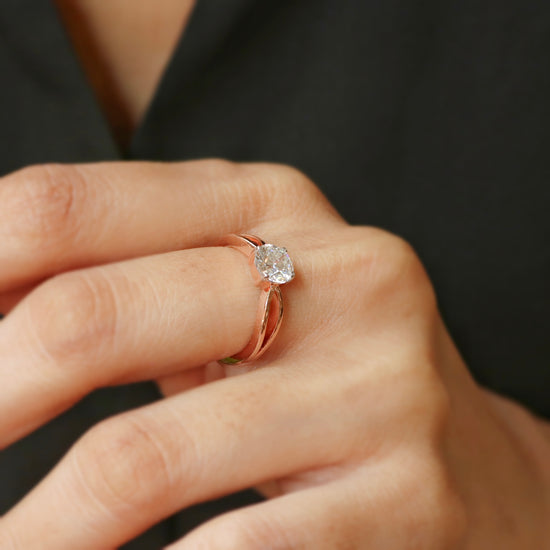 Volthaven Lab Diamond Ring