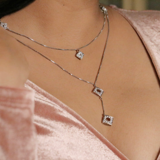 Zara Lab Diamond Necklace - Fiona Diamonds - Fiona Diamonds