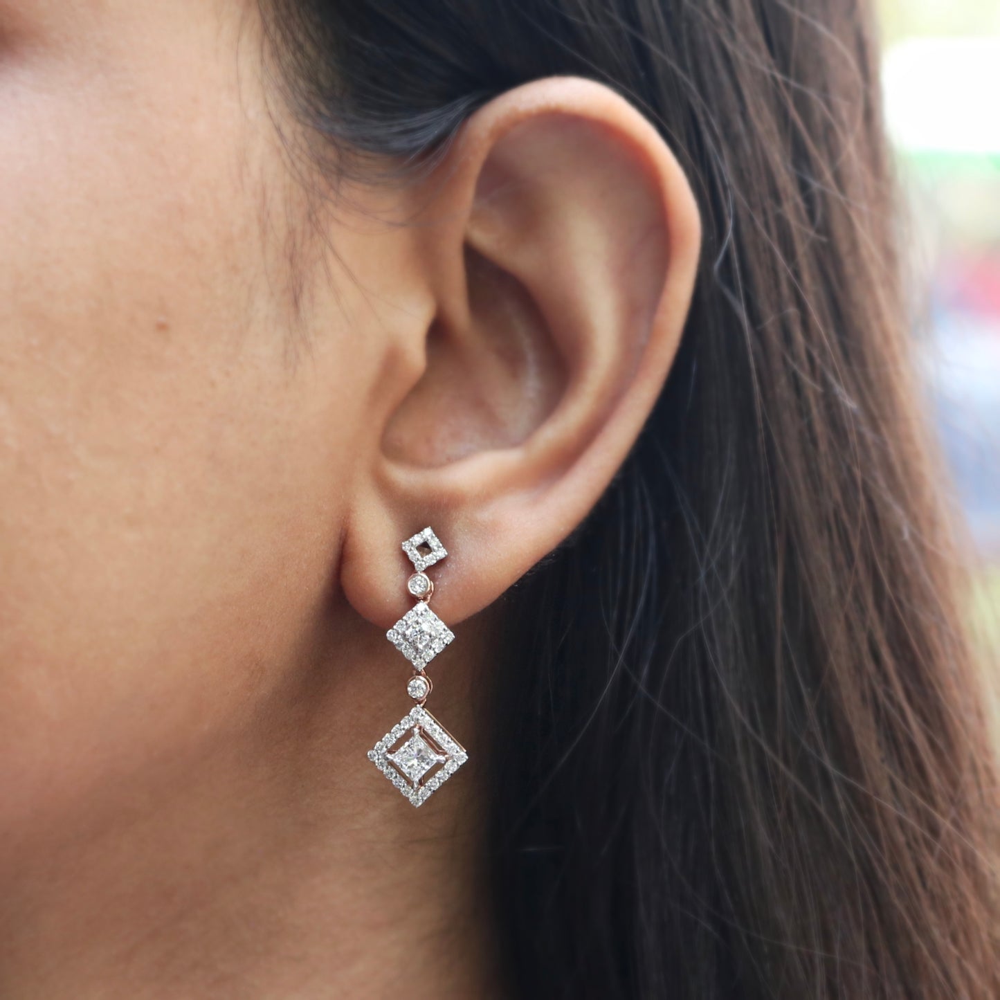 Novella Lab Diamond Earring