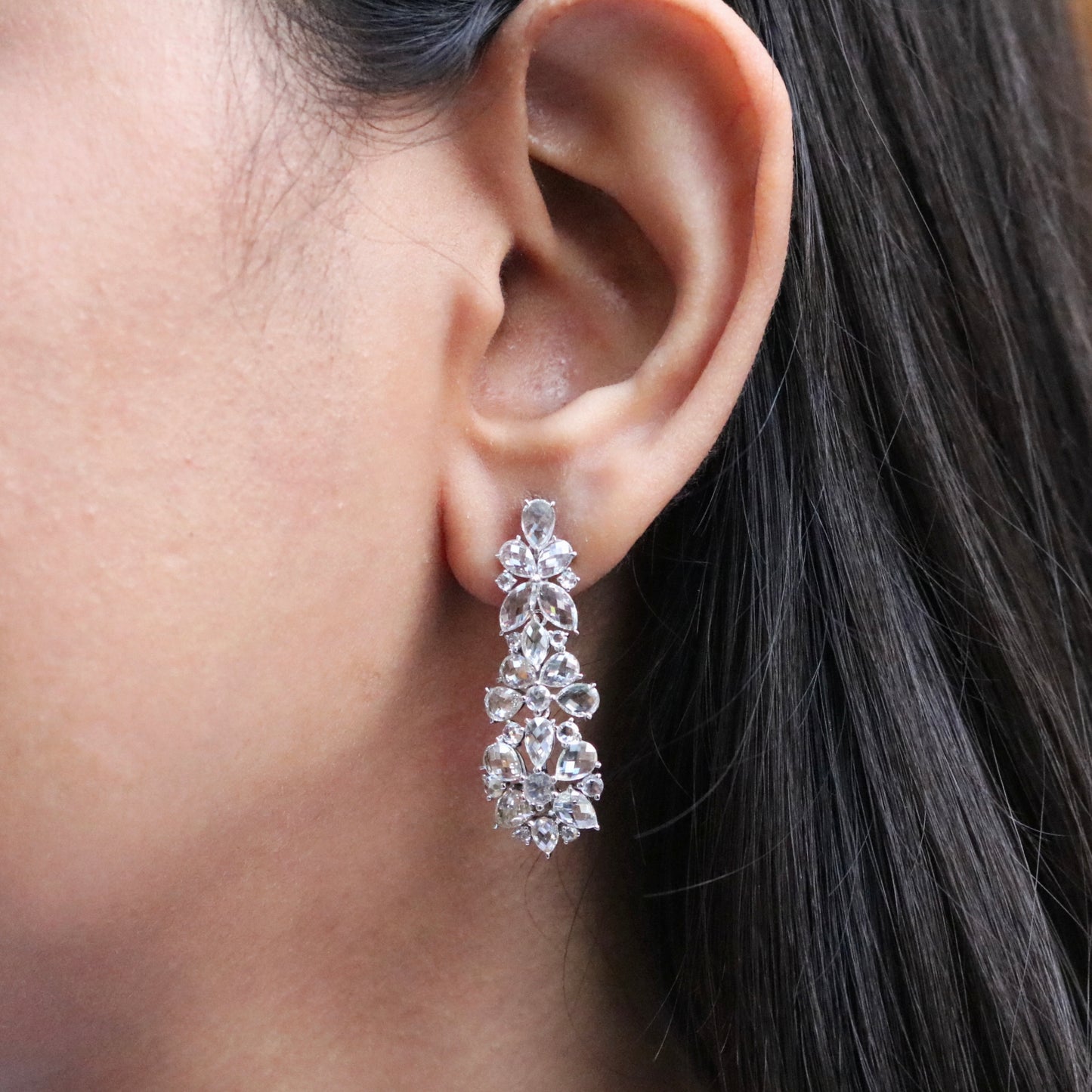 Ethorise Lab Diamond Earring