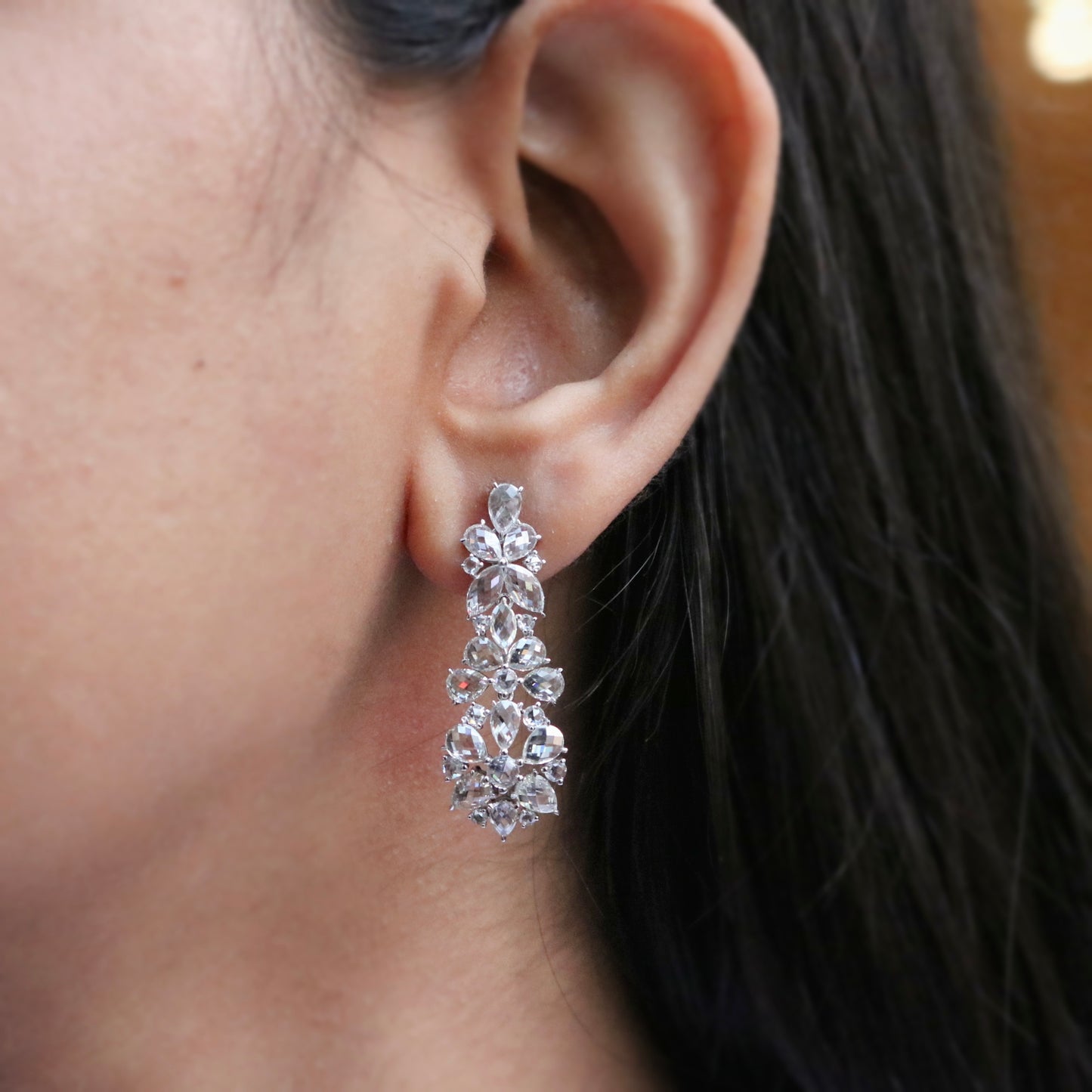 Ethorise Lab Diamond Earring - Fiona Diamonds - Fiona Diamonds