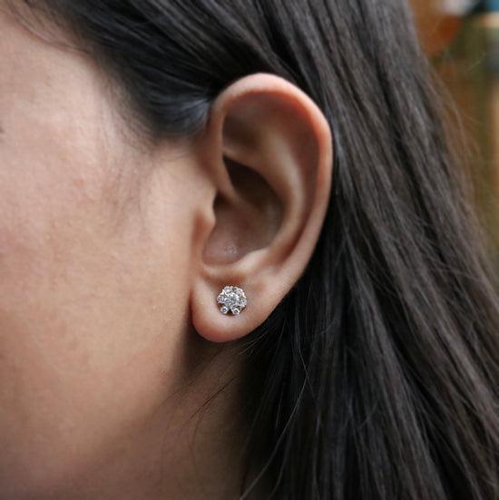 Eclipsora Lab Diamond Earring - Fiona Diamonds - Fiona Diamonds