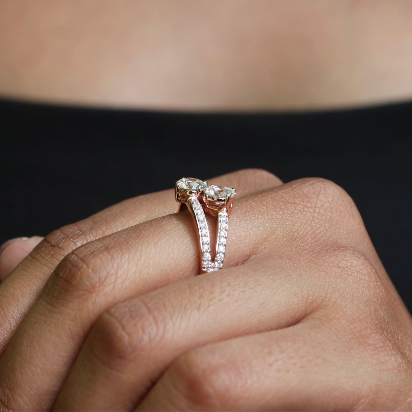 Echozen Lab Diamond Ring - Fiona Diamonds - Fiona Diamonds