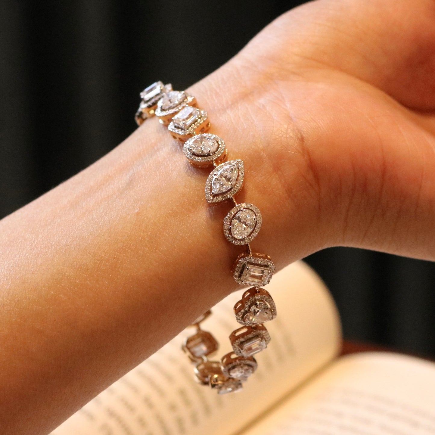 Zenovation Lab Diamond Bracelet - Fiona Diamonds - Fiona Diamonds