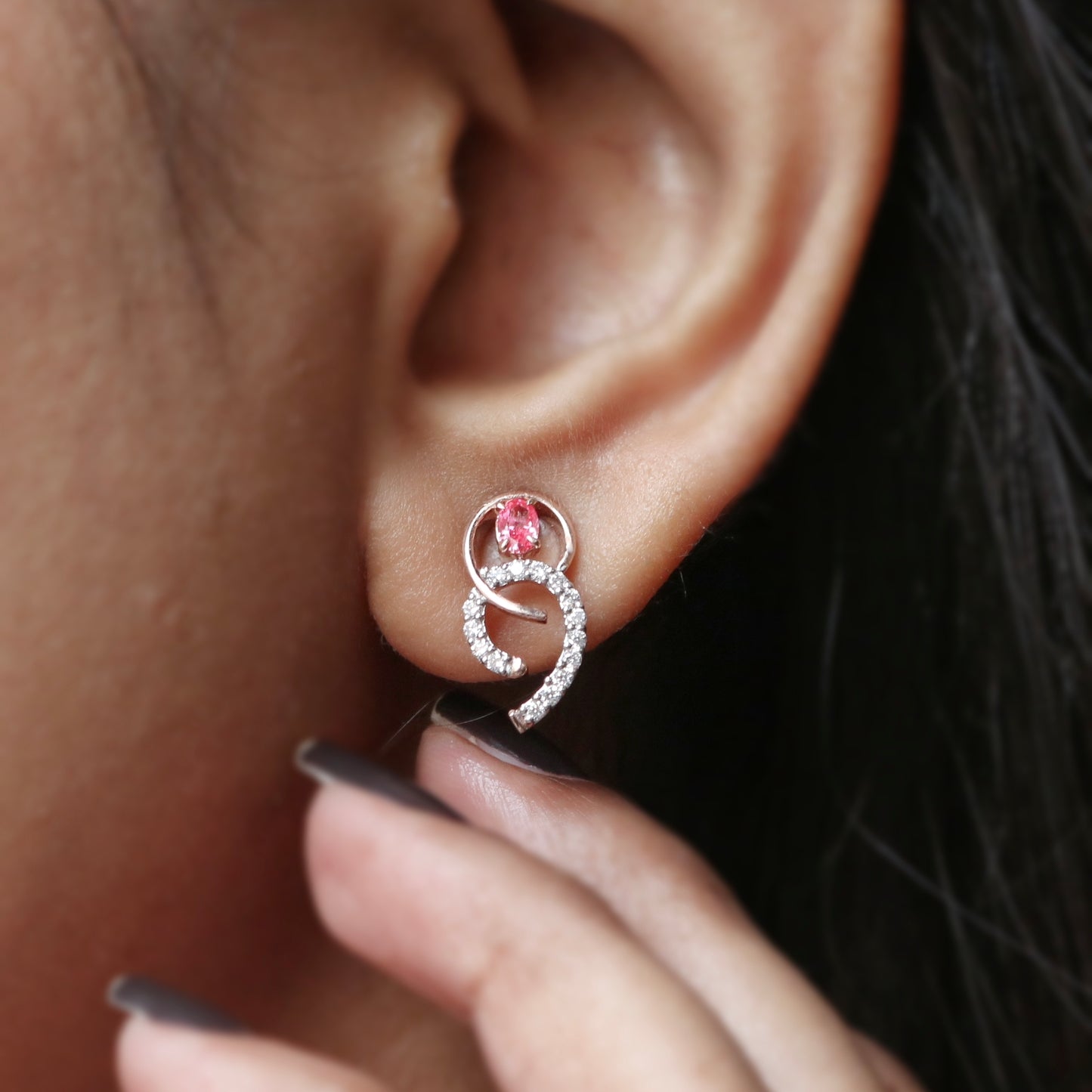 Luxetra Lab Diamond Earring - Fiona Diamonds - Fiona Diamonds