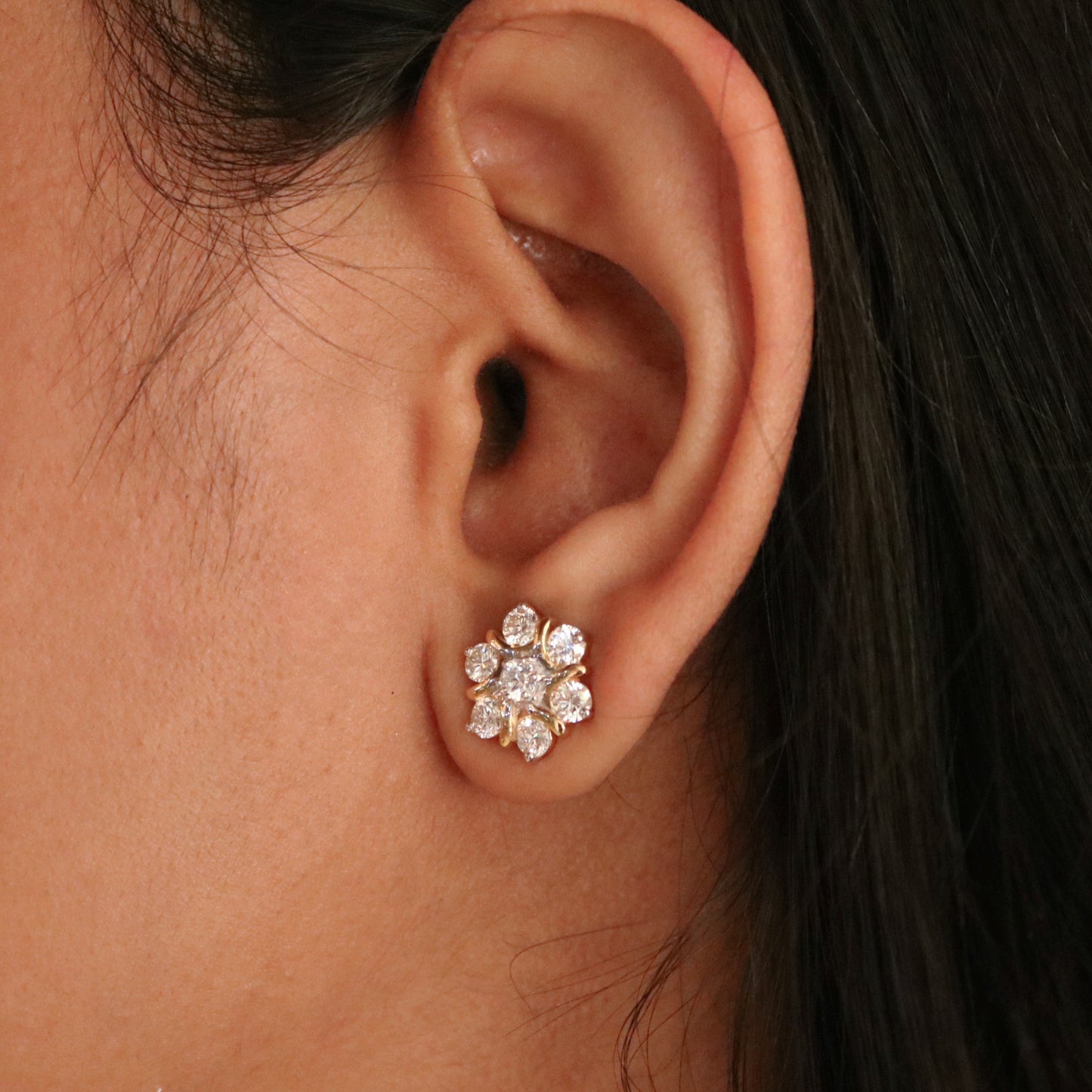 Ethereala Lab Diamond Earring - Fiona Diamonds - Fiona Diamonds