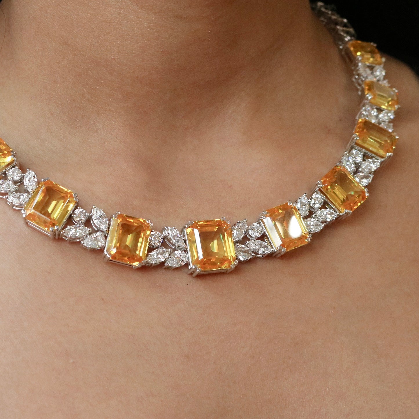 Nebulion Lab Diamond Necklace - Fiona Diamonds - Fiona Diamonds