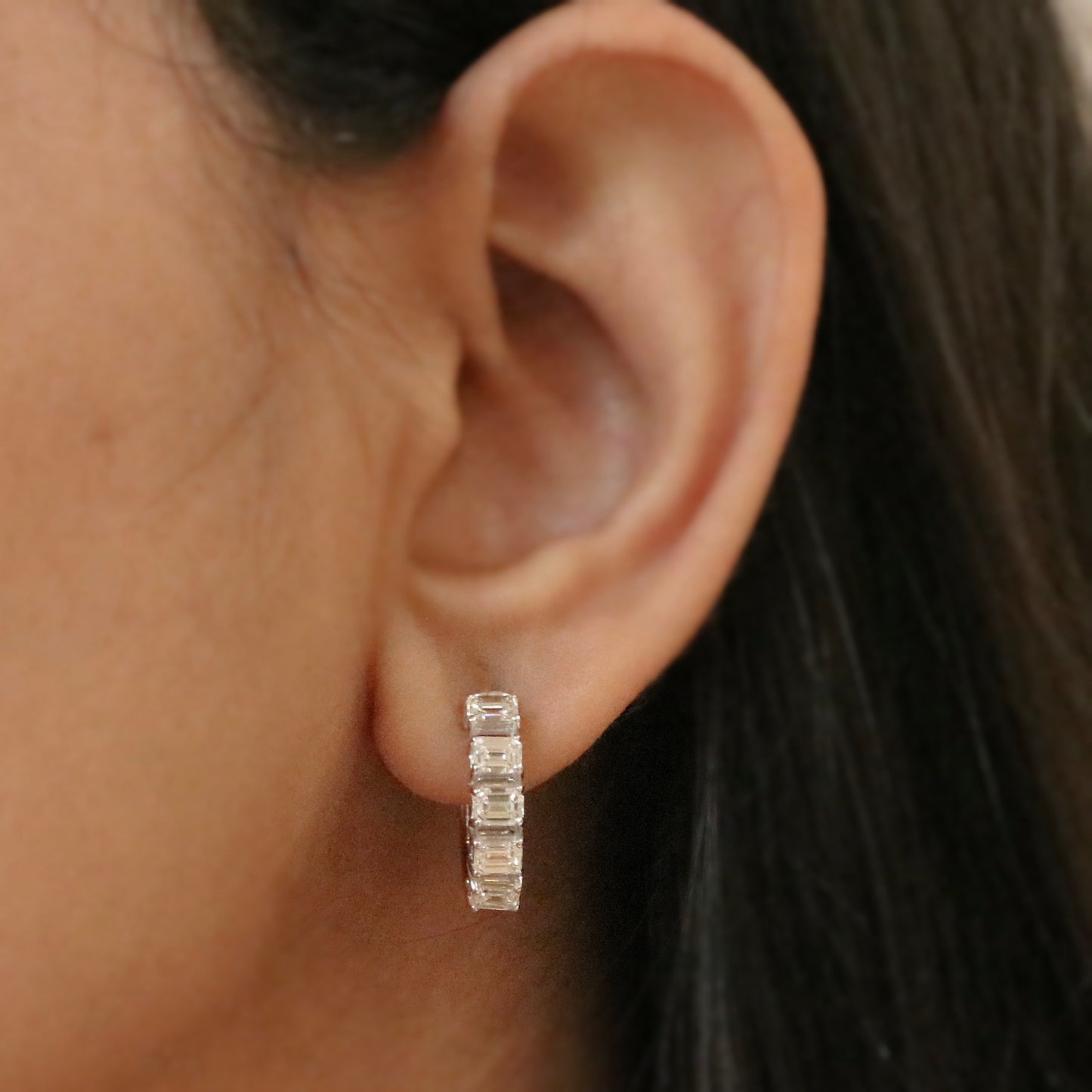 Load image into Gallery viewer, Aqualitha Diamond Earring - Fiona Diamonds - Fiona Diamonds
